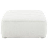 Sunny Natural Upholstered Ottoman from Coaster - Luna Furniture