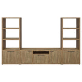 Tabby Mango 4-Door Engineered Wood 60" TV Stand from Coaster - Luna Furniture