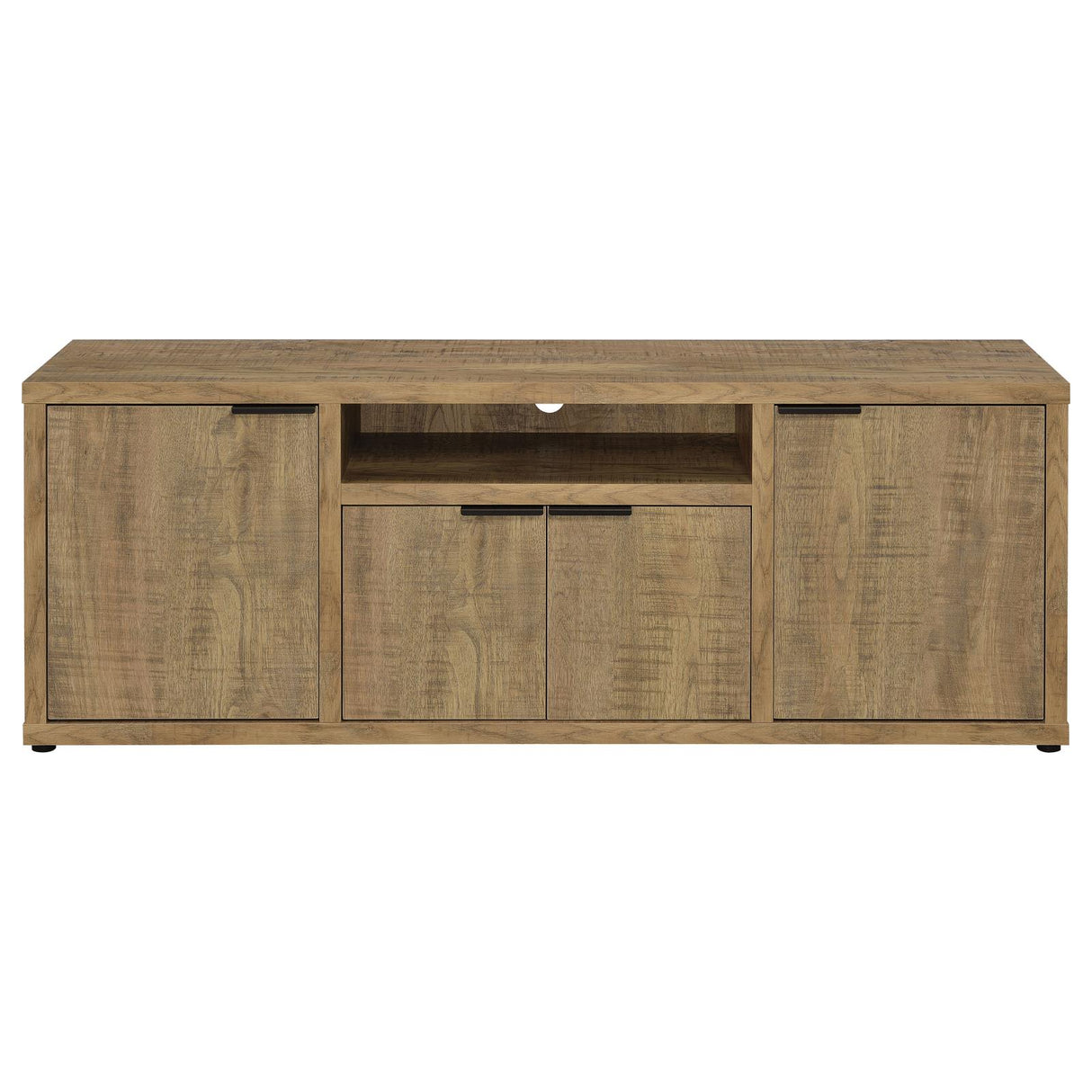 Tabby Mango 4-Door Engineered Wood 60" TV Stand from Coaster - Luna Furniture