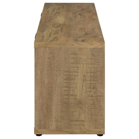 Tabby Mango 4-Door Engineered Wood 60" TV Stand from Coaster - Luna Furniture