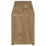 Tabby Mango 4-Door Engineered Wood 60" TV Stand from Coaster - Luna Furniture