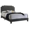 Tamarac Upholstered Nailhead Full Bed Grey - 310063F - Luna Furniture