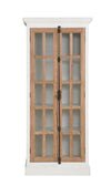 Tammi 2-door Tall Cabinet Antique White and Brown - 950965 - Luna Furniture