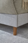 Tannally Beige King Upholstered Platform Bed - B095-782 - Luna Furniture