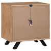 Taylor 2-drawer Rectangular Nightstand with Dual USB Ports Light Honey Brown - 223422 - Luna Furniture