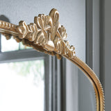 Tellora Gold Finish Accent Mirror - A8010320 - Luna Furniture