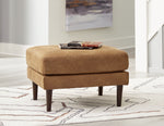 Telora Caramel Ottoman - 4100214 - Luna Furniture