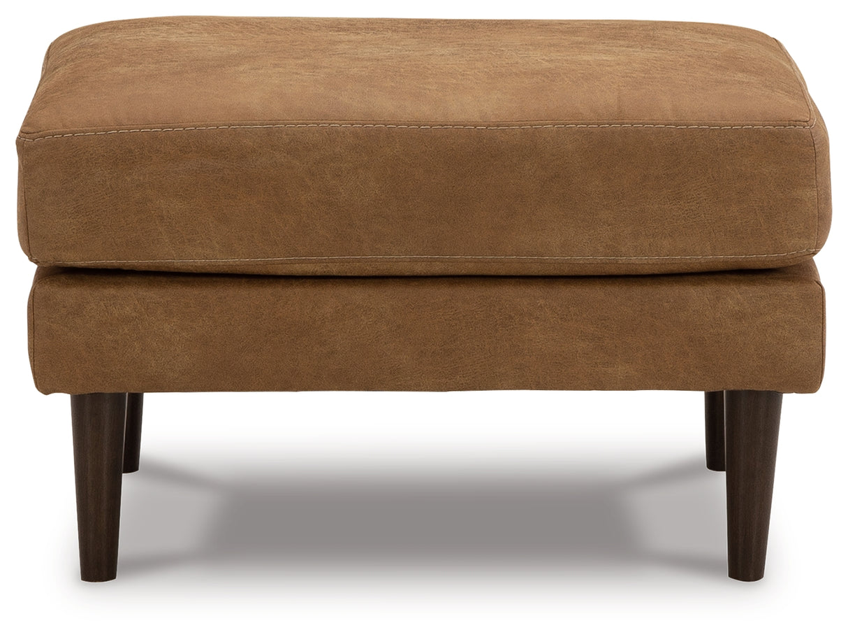 Telora Caramel Ottoman from Ashley - Luna Furniture