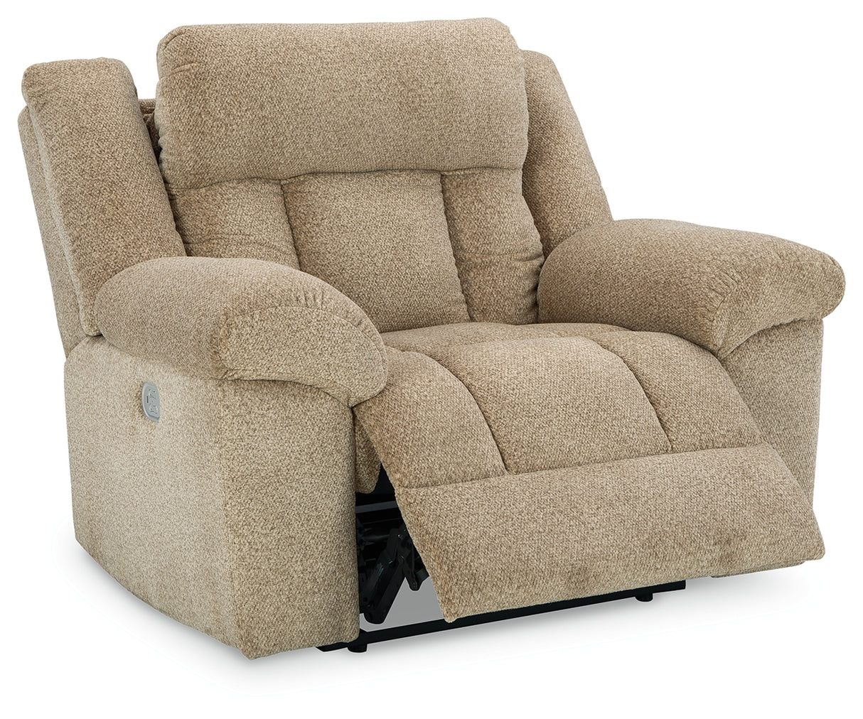 Tip-Off Wheat Power Recliner from Ashley - Luna Furniture