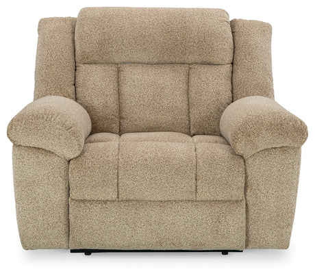 Tip-Off Wheat Power Recliner from Ashley - Luna Furniture