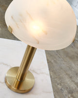 Tobbinsen Brass Finish Table Lamp - L208424 - Luna Furniture