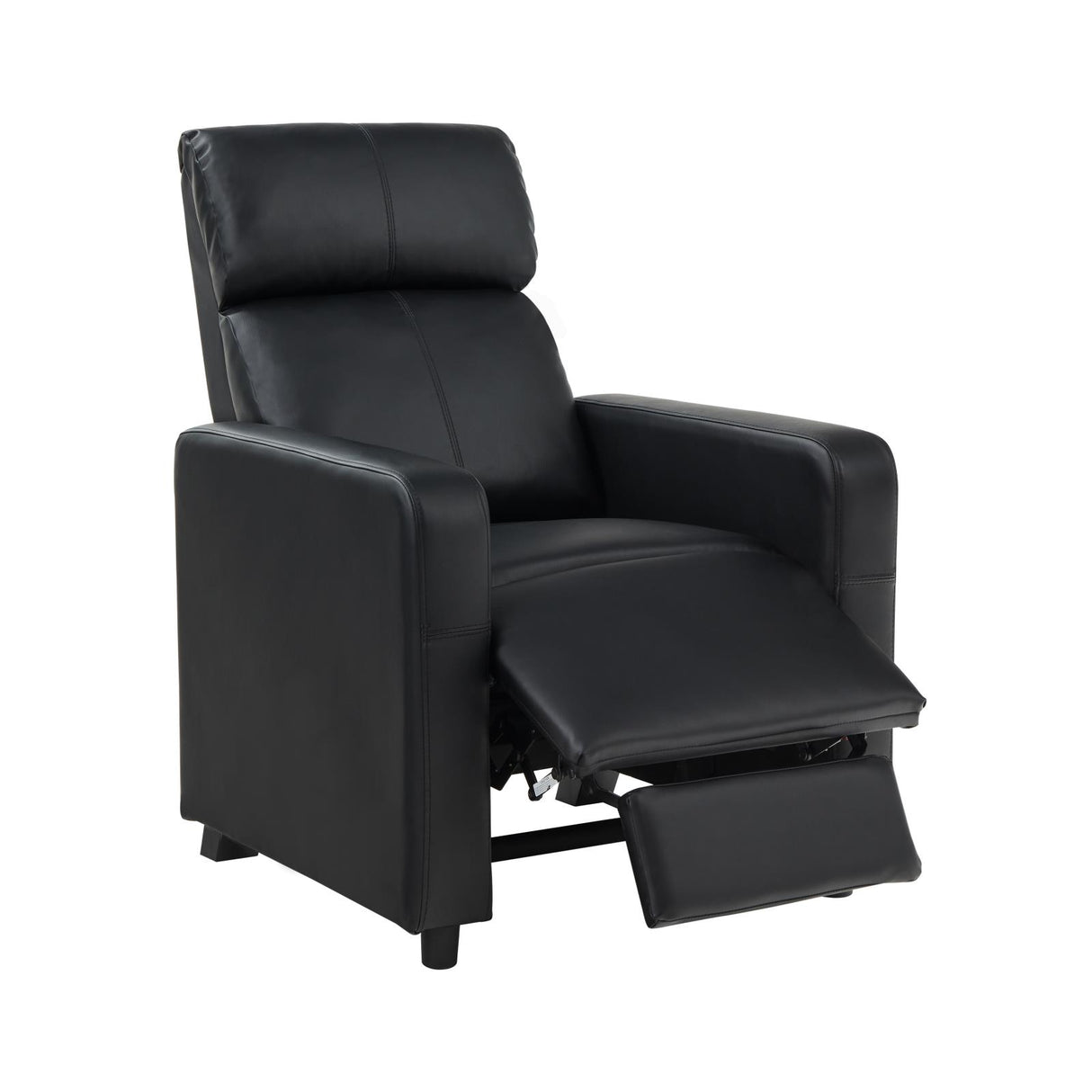 Toohey Black Home Theater Push Back Recliner from Coaster - Luna Furniture
