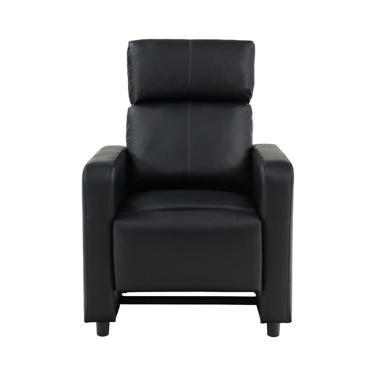 Toohey Black Home Theater Push Back Recliner from Coaster - Luna Furniture