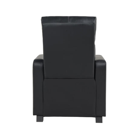 Toohey Black Home Theater Push Back Recliner from Coaster - Luna Furniture