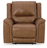 Trasimeno Caramel Power Recliner from Ashley - Luna Furniture