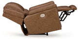 Trasimeno Caramel Power Recliner from Ashley - Luna Furniture