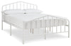 Trentlore White Full Metal Bed - B076-672 - Luna Furniture
