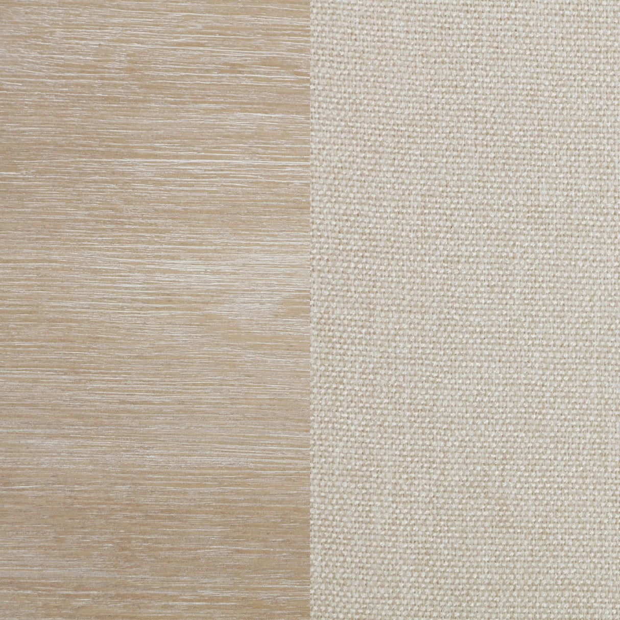 Trofello White Washed and Beige Upholstered Dining Side Chair, Set of 2 from Coaster - Luna Furniture