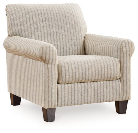 Valerani Sandstone Accent Chair - 3570221 - Luna Furniture