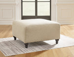 Valerani Sandstone Oversized Accent Ottoman - 3570208 - Luna Furniture
