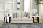 Valerano Parchment Loveseat - 3340435 - Luna Furniture