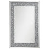 Valerie Crystal Inlay Rectangle Wall Mirror - 961635 - Luna Furniture