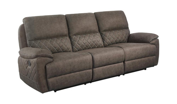 Variel Upholstered Tufted Motion Sofa - 608981 - Luna Furniture