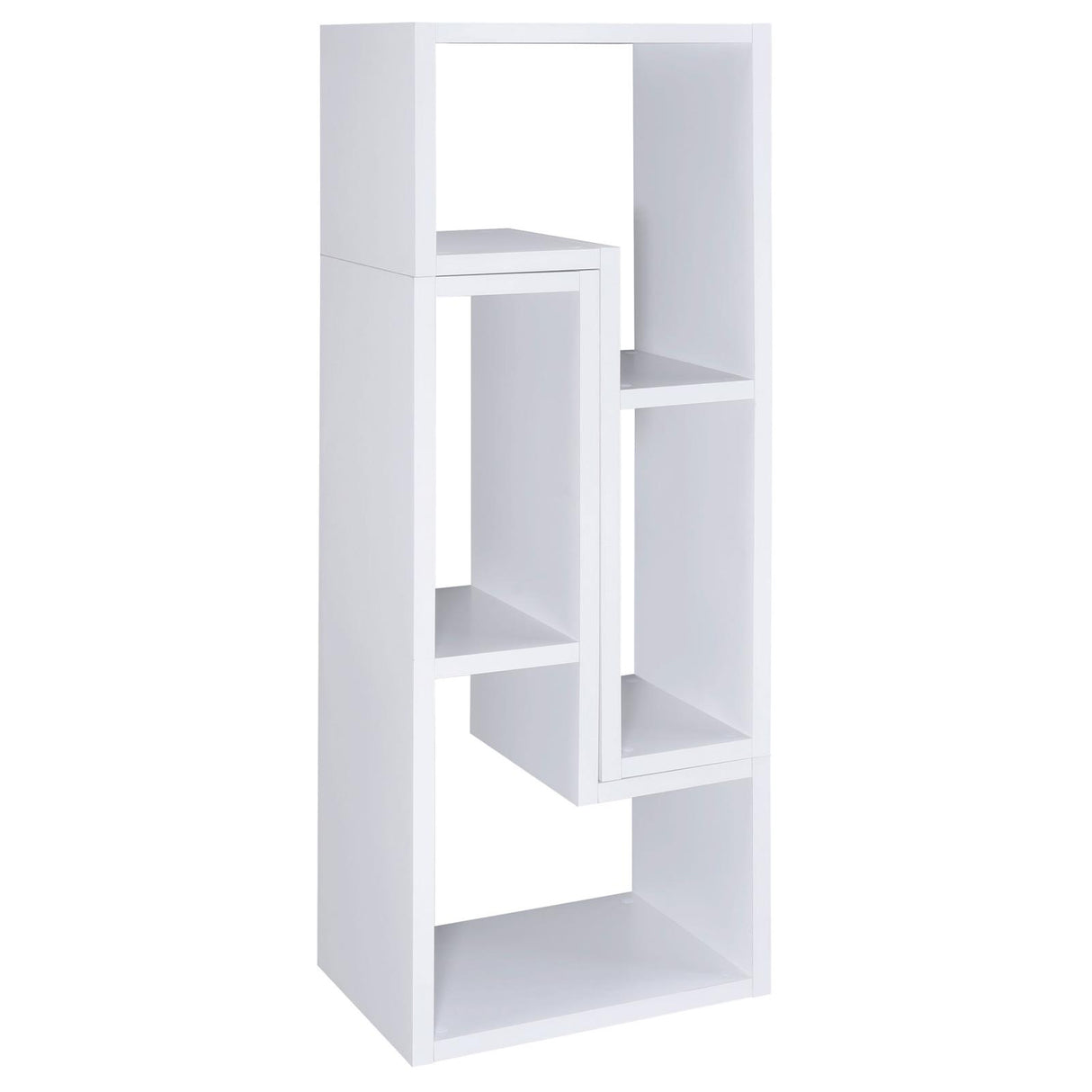 Velma White Convertible TV Console/Bookcase from Coaster - Luna Furniture
