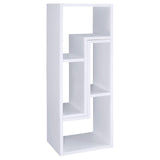 Velma White Convertible TV Console/Bookcase from Coaster - Luna Furniture