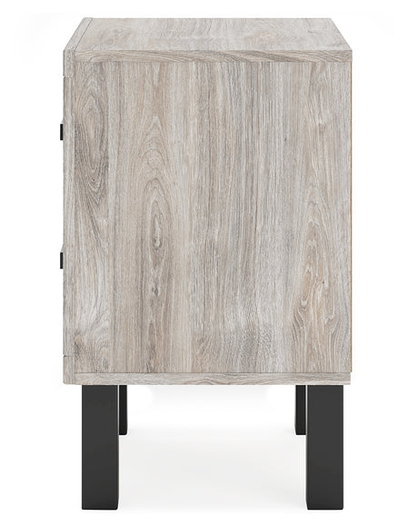 Vessalli Two-tone Nightstand from Ashley - Luna Furniture