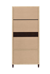 Wadeline Rustic Tobacco 2-Door Tall Accent Cabinet from Coaster - Luna Furniture