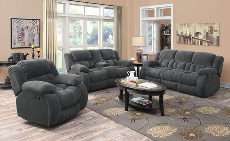 Weissman Upholstered Tufted Living Room Set - 601921-S3 - Luna Furniture