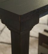 Wellturn Black Sofa Table - T749-4 - Luna Furniture