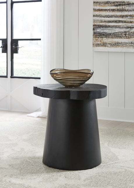 Wimbell Black End Table - T970-6 - Luna Furniture