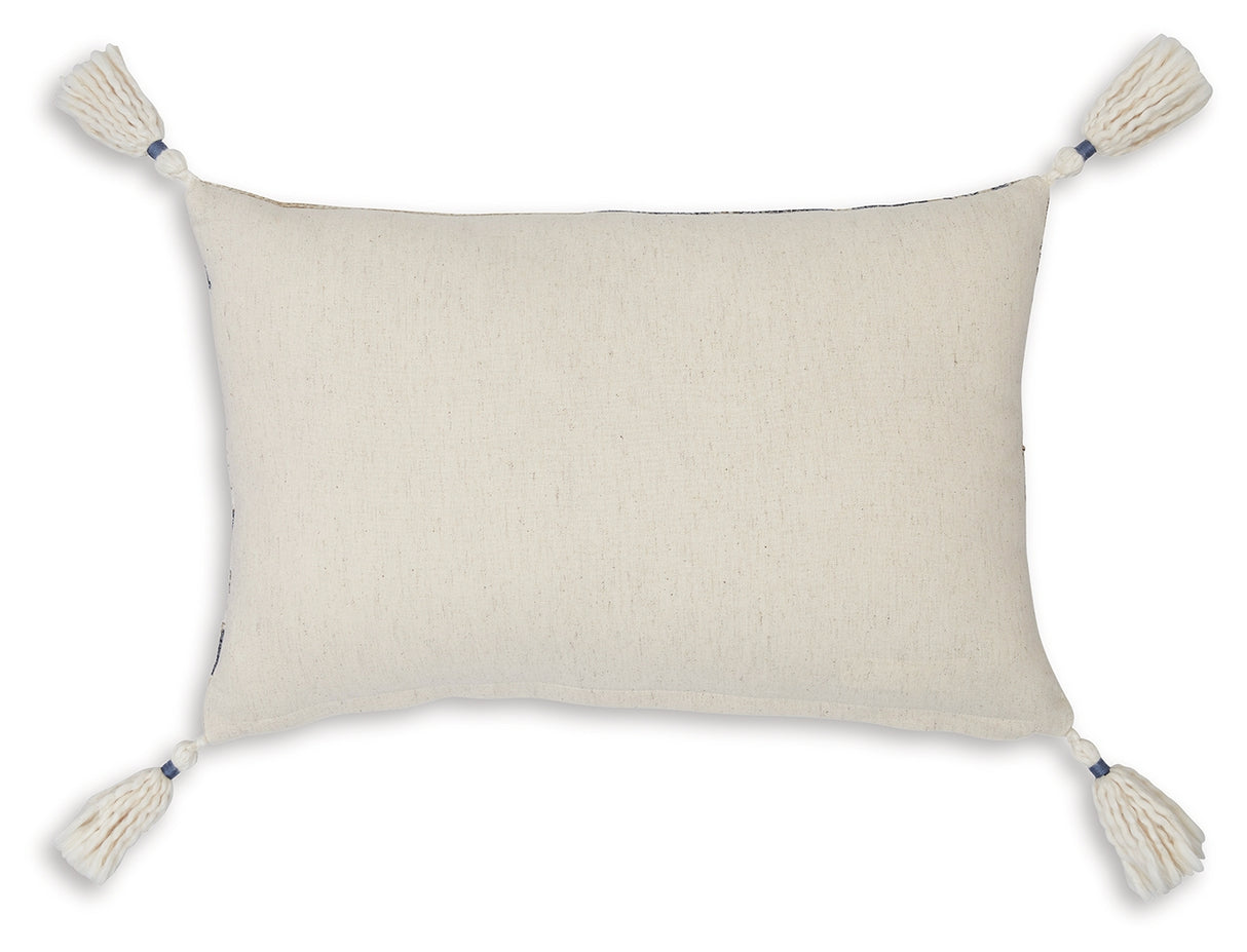 Winbury Blue/Tan/White Pillow (Set of 4) - A1001035 - Luna Furniture