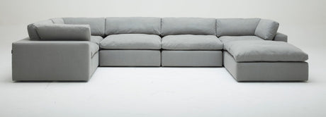 XL CLOUD GRAY SECTIONAL - XL CLOUD GRAY - Luna Furniture