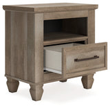Yarbeck Sand Nightstand - B2710-91 - Luna Furniture