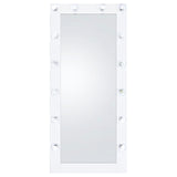 Zayan Full Length Floor Mirror With Lighting White High Gloss - 969558 - Luna Furniture
