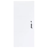 Zayan Full Length Floor Mirror With Lighting White High Gloss - 969558 - Luna Furniture