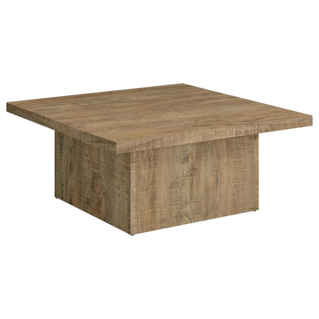 Zetta Square Engineered Wood Coffee Table Mango - 708068 - Luna Furniture