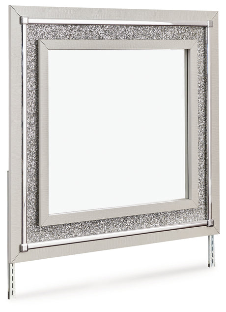 Zyniden Silver Bedroom Mirror - B2114-36 - Luna Furniture