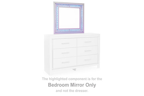 Zyniden Silver Bedroom Mirror - B2114-36 - Luna Furniture