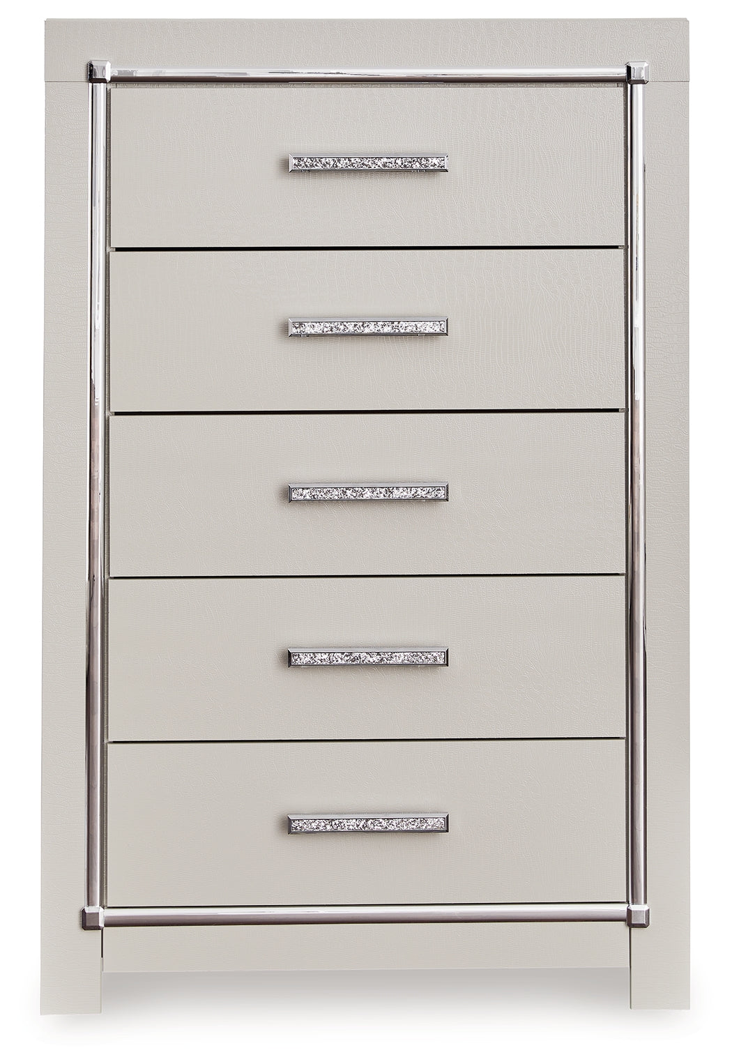Zyniden Silver Chest of Drawers - B2114-46 - Luna Furniture